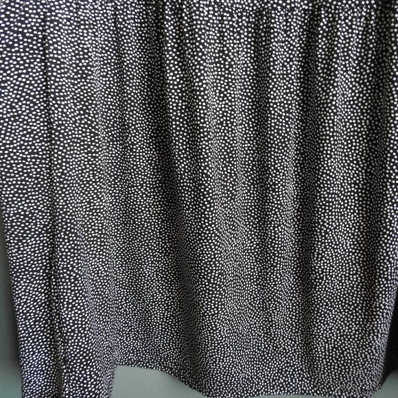 Jones Wear Maxi Skirt Polka Dot Polyester Large - Picture 6 of 8